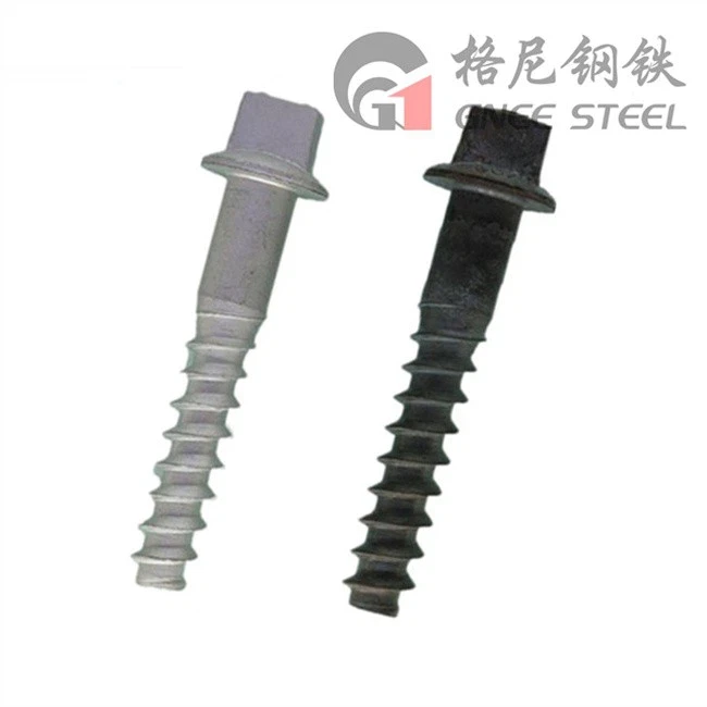 Hexagon Head Rail Sleeper Screw Hexagon Head Rail Sleeper Screw