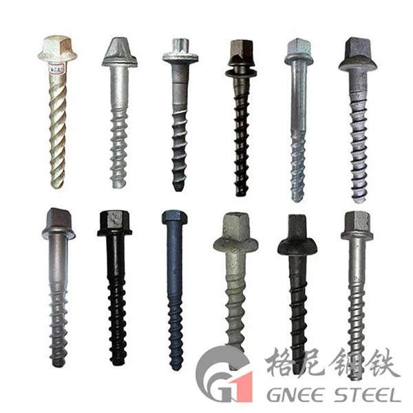 Railroad Stud Sleeper Screw Railroad Stud Sleeper Screw