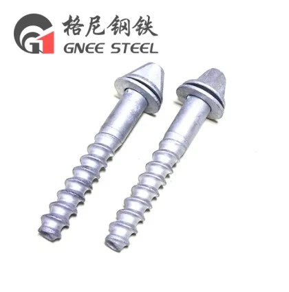 Ss36 Railway Screw Spike Ss36 Railway Screw Spike